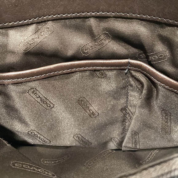 COACH (No. C2W-9803) Legacy Vintage Brown Leather Tote Bag - Picture 12 of 16